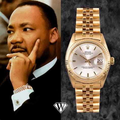 martin luther king gold watch.